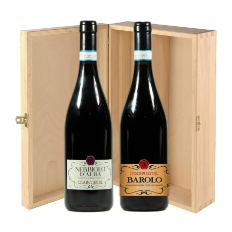 Nebbiolo e Barolo – Cascina Botal [2 x bott. in Cassetta di legno]