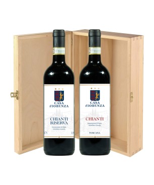 Casa Fiorenza Duo Chianti Riserva e Chianti [2x bott. in Cassetta di Legno]