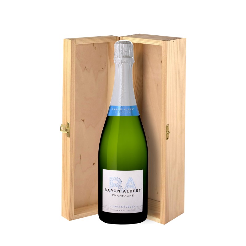 Champagne L'Universelle Brut - Baron Albert [Cassetta di Legno]