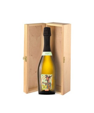 Prosecco DOC Biologico Brut The Deer - Costaross [Cassetta di Legno]