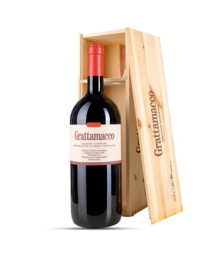 Bolgheri Superiore DOC Grattamacco 2020 - Colle Massari [Magnum, Cassetta in legno]