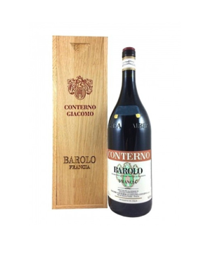 Barolo DOCG Francia 2021 - Giacomo Conterno [Doppia Magnum, Cassetta di Legno]