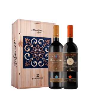 Box Degustazione Harmonium + Sant'Agostino - Firriato [Cassetta di legno, 2 bt]