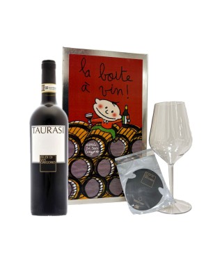 Taurasi DOCG 2020 - Feudi di San Gregorio [Astuccio in alluminio con bicchiere e salvagoccia]