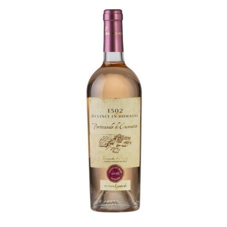 Sangiovese Rosato Rubicone IGT Portocanale di Cesenatico 2018 - Cantine Leonardo Da Vinci