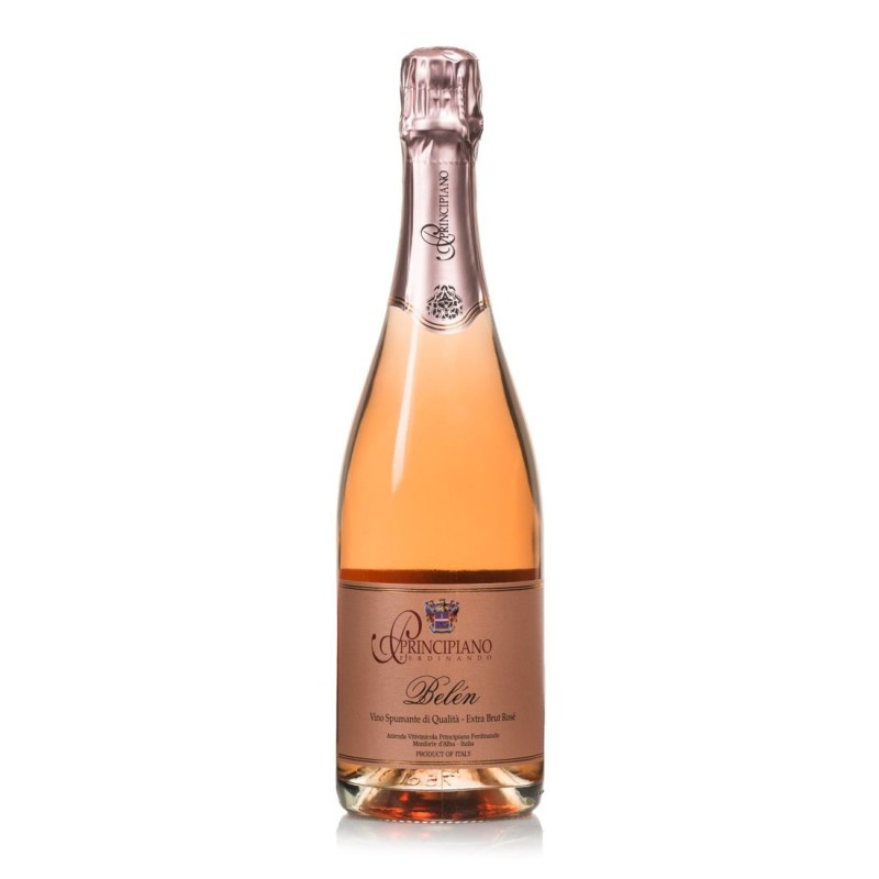 Spumante Metodo Classico Rosé Extra Brut Belen - Principiano