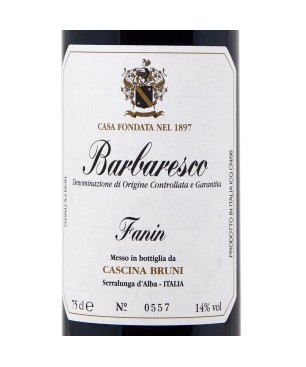 Barbaresco DOCG Fanin 2013 - Cascina Bruni