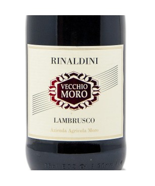 Lambrusco Rosso Emilia IGT Vecchio Moro - Rinaldini