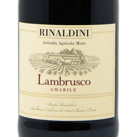 Lambrusco Rosso Amabile Emilia IGT - Rinaldini