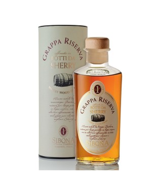 Grappa Sibona Riserva Affinata in Botti da Sherry - Distilleria Sibona [0.50 lt]