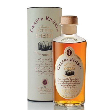 Grappa Sibona Riserva Affinata in Botti da Sherry - Distilleria Sibona [0.50 lt]