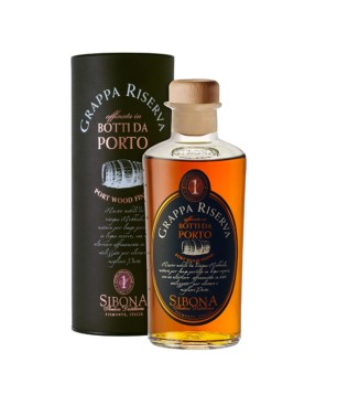 Grappa Sibona Riserva Affinata in Botti da Porto - Distilleria Sibona [0.50 lt]