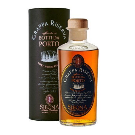 Grappa Sibona Riserva Affinata in Botti da Porto - Distilleria Sibona [0.50 lt]