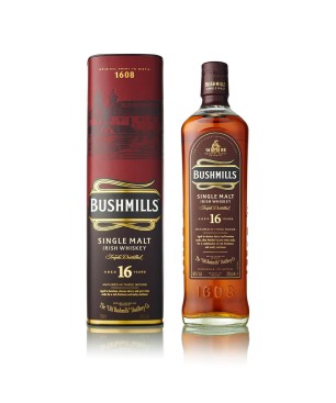 Whiskey  Bushmills 16 Years old Single Malt Irish - Bushmills [0.70 Lt, Astucciato]