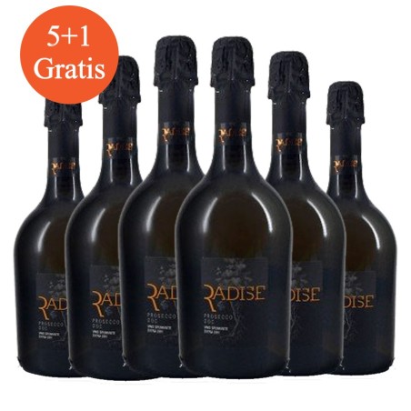 Prosecco DOC Extra Dry - Radise [5+1 gratis]