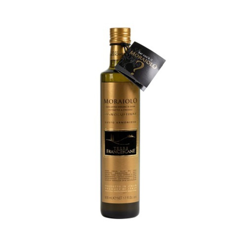 Olio extra vergine d'oliva Moraiolo - Terre Francescane [500 ml]