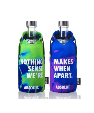 Vodka Absolut Better Together Limited Edition MSGM [0.70 lt, 2 bottiglie]