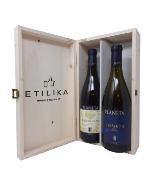 Planeta Duo Chardonnay e Fiano [2x bot. Cassetta di Legno]