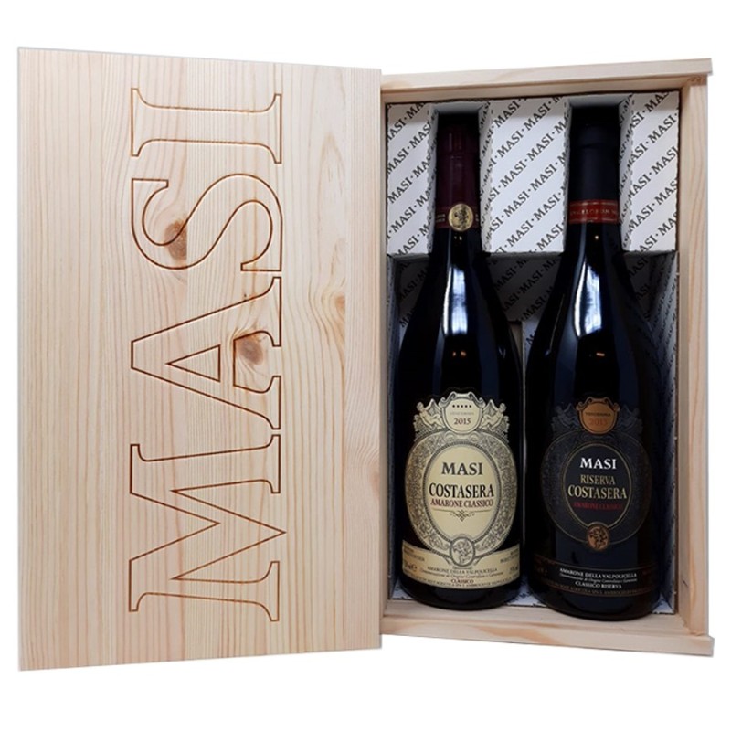 Amarone + Riserva Masi [2x bot. Cassetta di Legno]