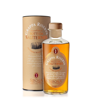 Grappa Sibona Riserva Affinata in Botti da Sauternes - Distilleria Sibona [0.50 lt]