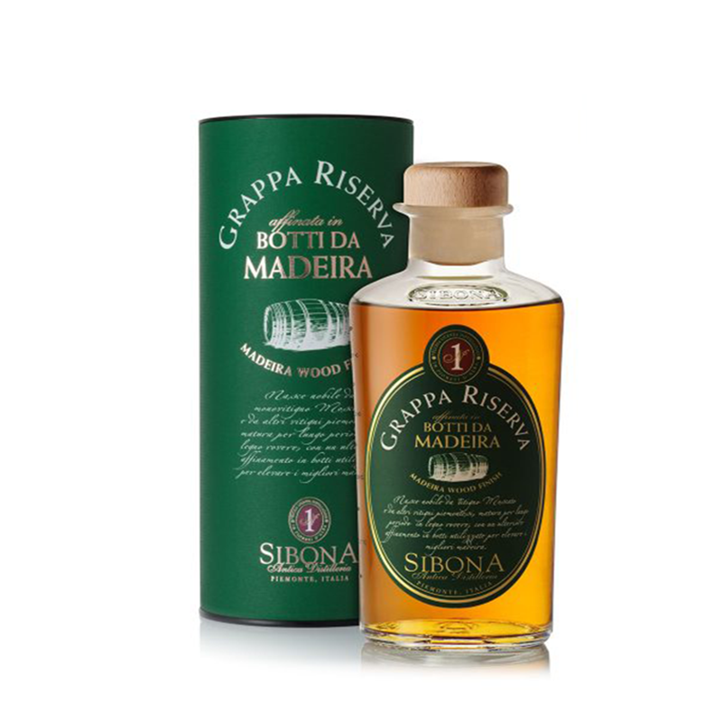 Grappa Sibona Riserva Affinata in Botti da Madeira - Distilleria Sibona [0.50 lt]