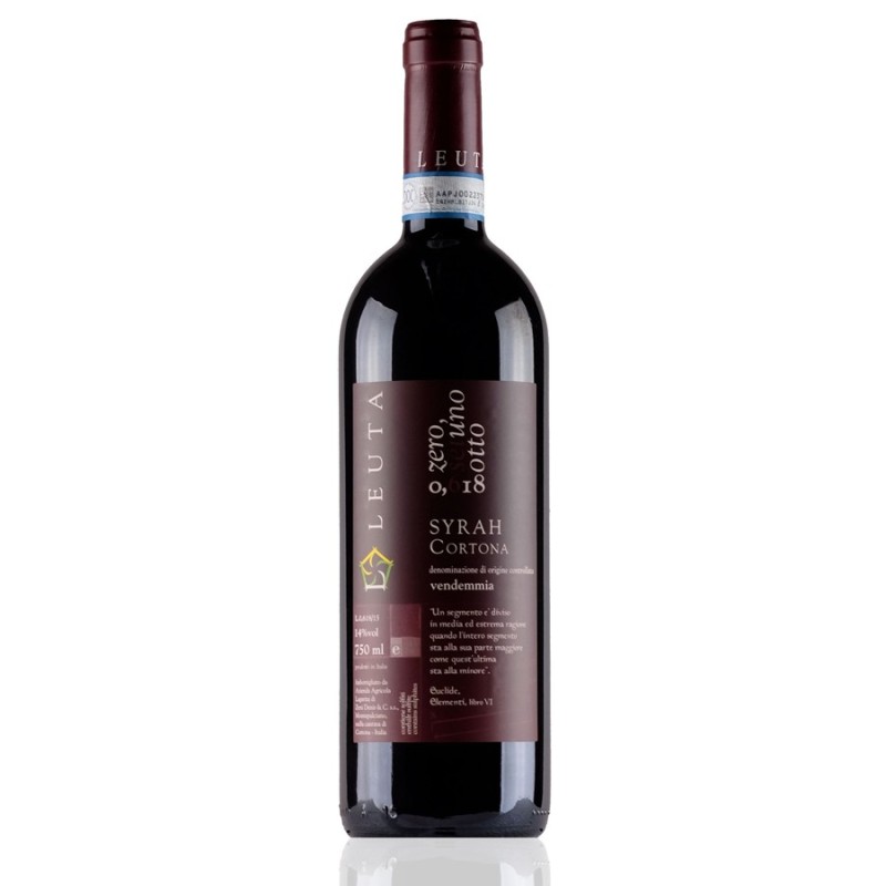 Syrah Cortona DOC 0,618 2016 - Leuta