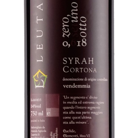 Syrah Cortona DOC 0,618 2016 - Leuta